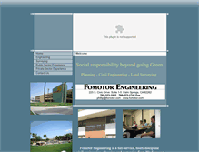 Tablet Screenshot of fomotorengineering.com
